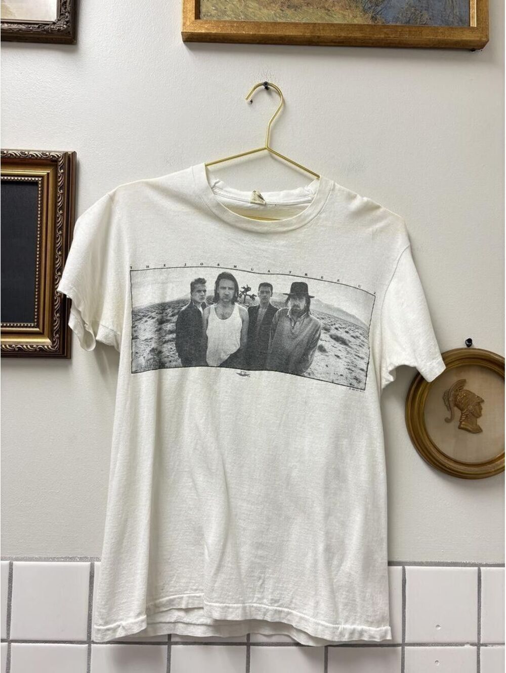 1987 U2 Tour Concert at-shirt Band "The Joshua Tree" t-shirt